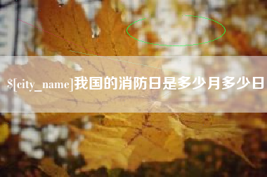 玉树我国的消防日是多少月多少日