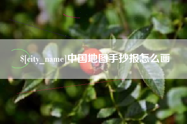 玉树中国地图手抄报怎么画