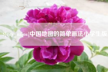 玉树中国地图的简单画法小学生版