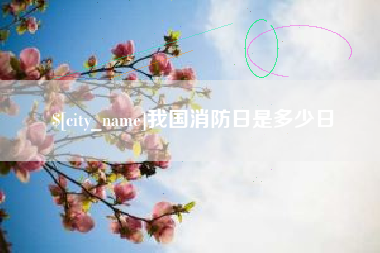 玉树我国消防日是多少日