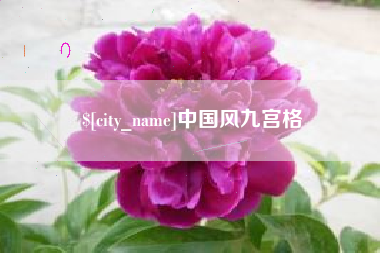 玉树中国风九宫格