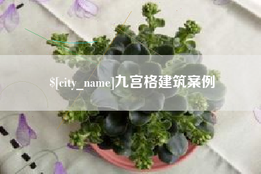玉树九宫格建筑案例