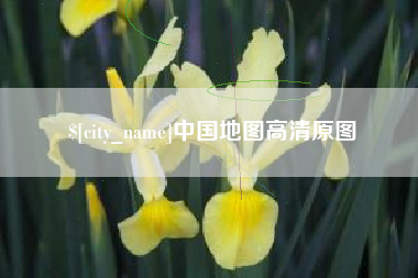 玉树中国地图高清原图