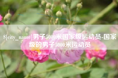 玉树男子5000米国家级运动员-国家级的男子5000米运动员
