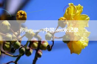 玉树中国5000米记录