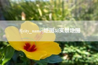玉树地图3d实景地图