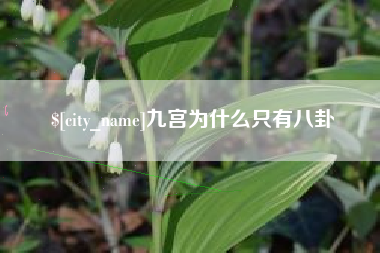 玉树九宫为什么只有八卦