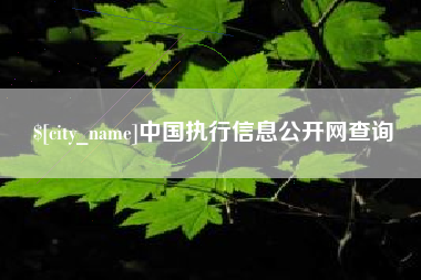 玉树中国执行信息公开网查询