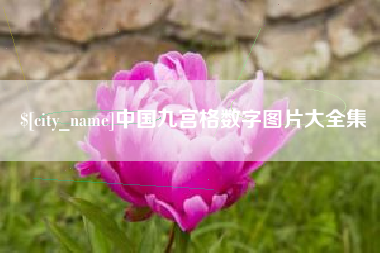 玉树中国九宫格数字图片大全集