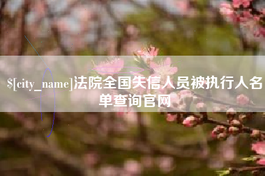 玉树法院全国失信人员被执行人名单查询官网