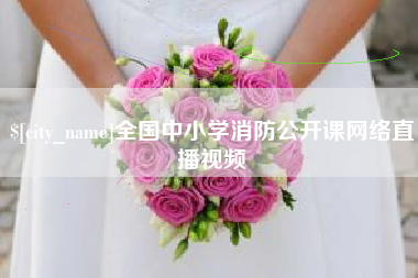 玉树全国中小学消防公开课网络直播视频