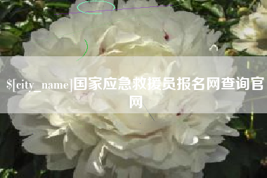 玉树国家应急救援员报名网查询官网