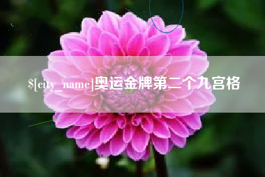 玉树奥运金牌第二个九宫格