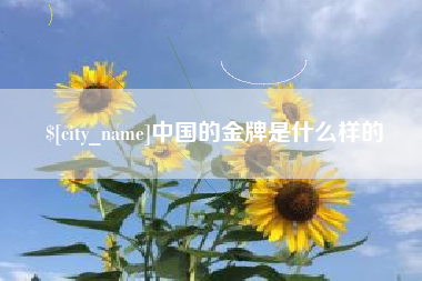 玉树中国的金牌是什么样的